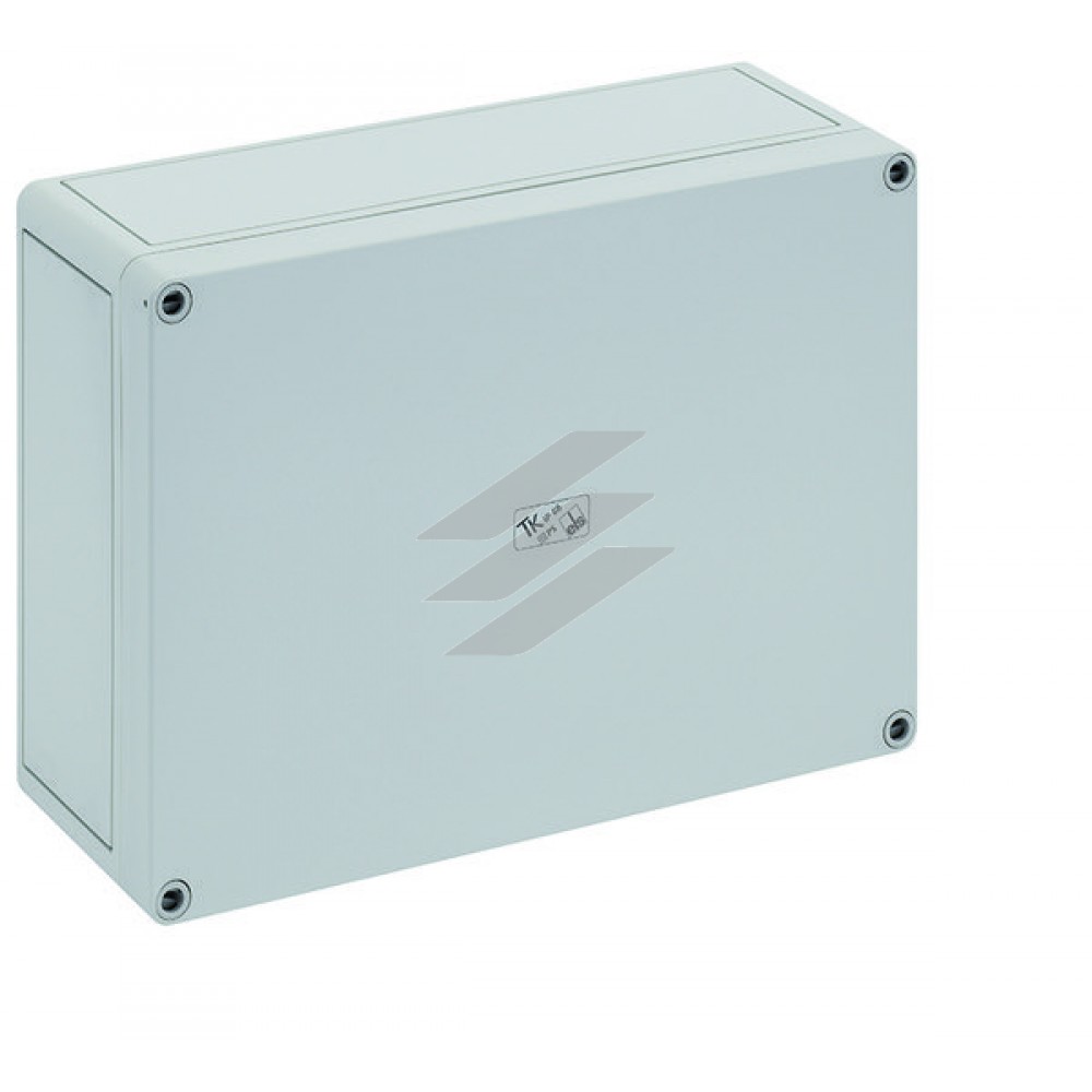 TK-коробка PS 2518-9-O (254х180х90мм), полістирол, гладкі стінки, IP66, Spelsberg